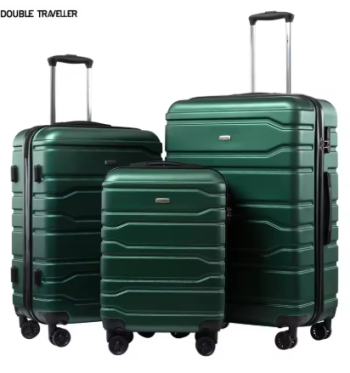 Pi1531 New 20''24/28 inch Rolling luggage set travel suitcase on wheels 20inch carry ons cabin trolley luggage bag ABS+PC case