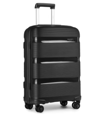 P1543 Kono 24" Check-In Suitcase - 66L Spacious PP Hardshell, TSA Approved for Secure Travel