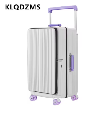 Pi1516 KLQDZMS Expandable Luggage ABS+PC Boarding Case 20"24"26"28 Inch Large Capacity Trolley Case with Wheels Rolling Suitcase