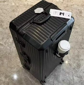 P1542 22 24 26 28 30 Inch New Luggage Men's Large-capacity Trolley Case Women's Aluminum Frame Boarding Box Rolling Suitcase