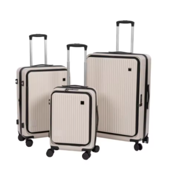 P1546 3Pcs/Set Suitcase Set Large Hard Shell Scratch-resistant Suitcase Silent 360 Degree Spinner Wheel 20/24/28 Inch Luggage Suitcase