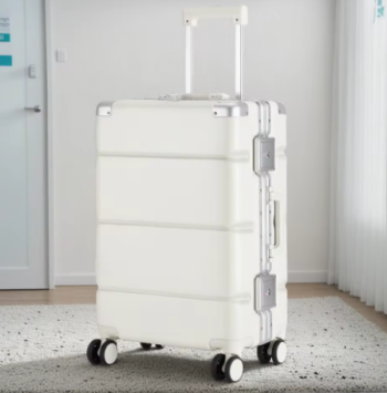 TH118 Large Size Travel Wheeled Suitcases With Aluminum Frame Anti-Collision Waterproof Carry On Luggage Carrier Trolley Case For Men