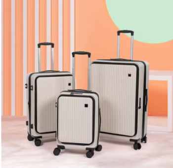 Pi1486 3Pcs/Set Suitcase Set Different Sizes Large Hard Shell Silent 360 Degree Spinner Wheel TSA Lock 20/24/28 Inch Luggage Suitcase