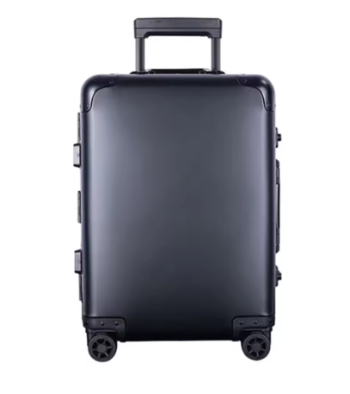 TH247 All Aluminum Alloy 20 Inch Business Trolley Case Suitcase Travel Box Wide Drawbar Boarding Bag TSA Lock Lockbox Laptop Luggage