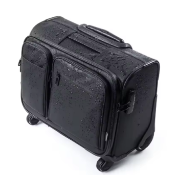 TH269 Men Business Rolling Luggage 15.6 Inch Carry Ons Trolley Travel Bag Super Waterproof Suitcase Pilot