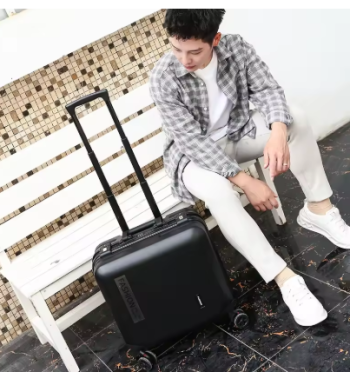 TH233 18 Inch Rolling Luggage Case Carry on Cabin Lightweight Luggage Password Trolley Luggage Bag Small Suitcase with Wheels