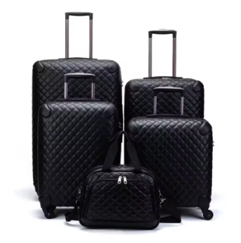 TH254 High-End Luxury 16/20/24/28 Inch Women Handbag +Rolling Luggage Spinner Brand Travel Suitcase