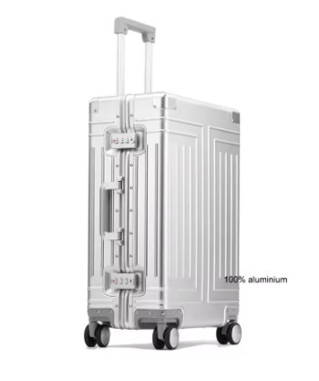 TH257 Carrylove 20"24"26"29" Inch Aluminum Trolley Suitcase Waterproof Metallic Cabin Luggage Trolly Bag With Wheels