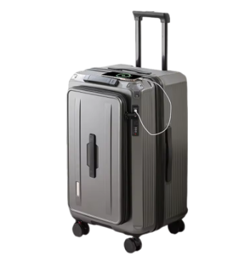 TH286 Explosion-proof Five Wheels 28 Large Size Suitcase Expandable Zip Luggage Side Opening Deep Compartment 32 34 Trolley Case