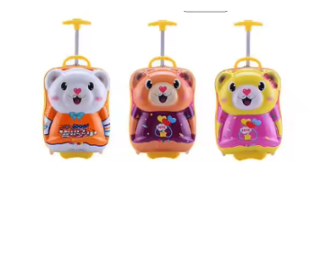 P1651 Kids travel suitcase Carry on Rolling suitcase for Boys Bear kids suitcase for travel luggage suitcase for girls wheeled bags