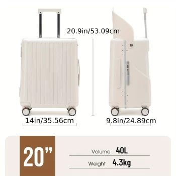 G00924-20-inch carry-on luggage with seat