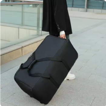 P1688 Foldable Wheel Bags Luggages Storage Bag with Wheels Large Capacity Carry On Luggage Carrier Expandable Trolley Suitcase