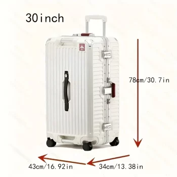 G00992Luggage, large capacity suitcases, suitcases with anti-collision corners