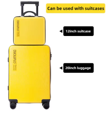 Pi1579 12 Inch Mini Travel Suitcase Carrier Small Size Board Travel Bag 10kg For Airplane Cabin Women's Makeup Cases Hand Luggage New