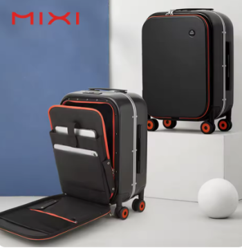 L794 Mixi New Innovative Design Suitcase Carry On Hardside Rolling Luggage PC Spinner Wheels Trolley Case Aluminum Frame
