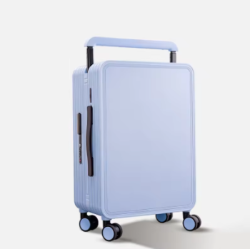L797 Wide Handle Suitcase Luggage with USB Charging 20 Inch TSA Customs Lock Suitcase Trip Cabin Carry-on Travel Wheeled Suitcases