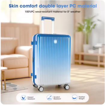P1589 28inch Expandable Luggage Set Fashion Durable, Lightweight, And Secure Travel Companion With Spinner Wheels, TSA Lock, And Multi
