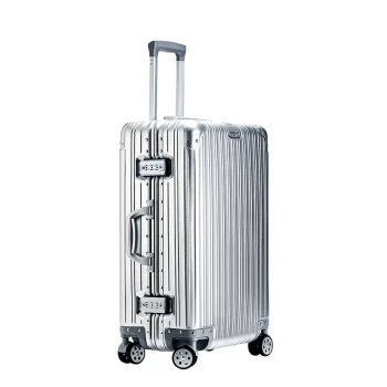 K1333 Aluminum Travel Suitcases High Quality Popular Metal Luggage 20/22/24/26/28/30 inch Carry on Suitcase