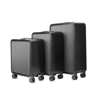 K1072 Aluminium Suitcase TAS LOCK 100% Spinner Business Trolley Luggage Bag On Wheel