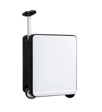 TH107 Luggage Suitcase Electric Can Ride – 20 inch Carry-on Size Travel Case with TSA Lock & Silent Wheels for Boarding & Vacation
