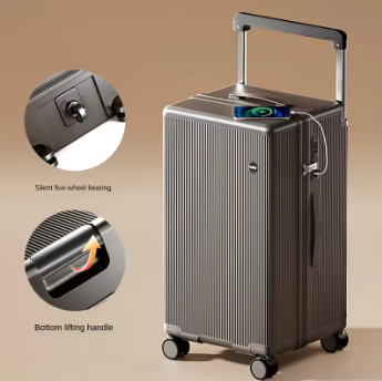 L585 Wide Handle Suitcase Large Capacity 28 inch Rolling Luggage Oversized 32/30 Inch 2025 New Travel Suitcase