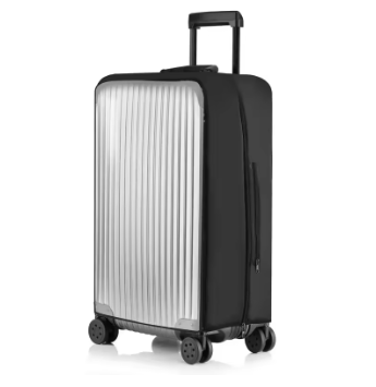 TH133 Universal Clear Cover with Zipper Luggage Covers with Elastic Cloth Dusproof Protective Covers 20"24"28"30" Travel Organizer
