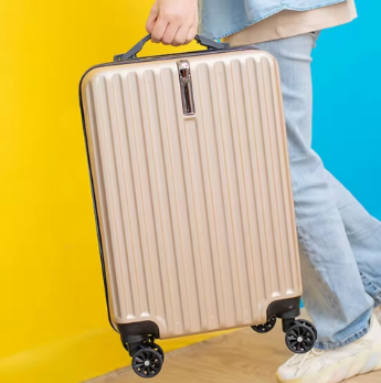 TH135 New Trolley Suitcase Suitcase with Hook Universal Wheel Zipper Closed Telescopic Pull Rod Unisex Large Capacity Hard Shell Password Lock