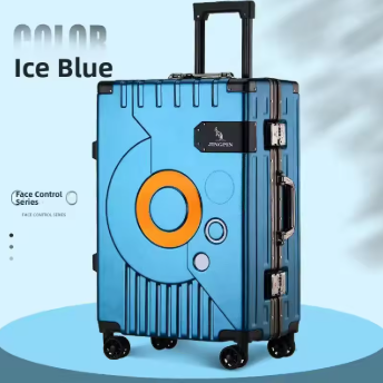 L610 Large Capaci Aluminum Alloy Frame Lage Suitcase Hand Pull Men's 20 Inch 24 Inch Durable Travel Bag
