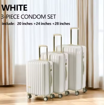 TH137 Large Capacity Expandable Suitcase Women's 2025 New Trolley Case Universal Wheels 24Inch Men's Boarding Travel Suitcase Set