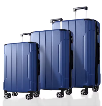 L613 Luggage Sets 3 Piece, Expandable Hard shell ABS Suitcases with Double Spinner, Travel luggage Set with TSA Lock (20/24/28inch, B
