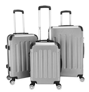 L618 3Piece set of 20inch 24inch and 28inch suitcases with antiscratch material ultralightweight padded highcapacity luggage