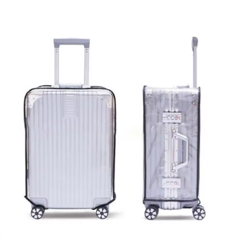 Pi1447 1PC Luggage Protective Case Transparent Rod Case Travel Case Dust Cover Waterproof Wear Protective Case Cover