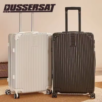 Pi1451 Luggage Sets 3 Piece Hardside Expandable Suitcase with Double Spinner Wheels Tsa Lock, (Black, 5 piece set)