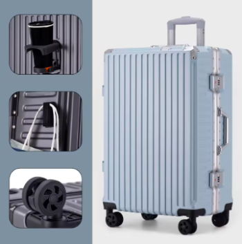 L623 Strong and Durable Multifunctional Trolley Suitcase, New Large-Capacity Suitcase, Universal Wheel Student Password Box