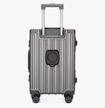 TH147 Aluminum Frame Student Suitcase Large Capacity Trolley Case New Strong and Durable Password Box Men's and Women's Universal Whee