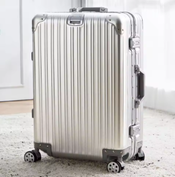L626 100% Aluminum-magnesium Alloy Travel Suitcase High Quality Rolling Luggage 20/24/26/29'' Trolley Luggage Carry-On Cabin Suitcase