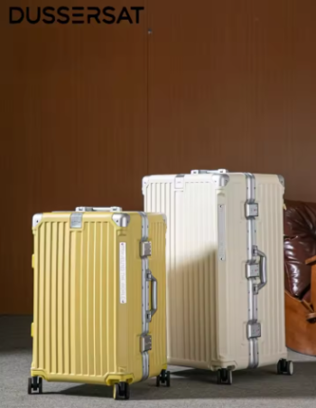 L630 2025 New Large-Capacity and Durable Luggage Roller Suitcase Men and Women Carry-On Boarding Travel 20/24/28 Multi-Piece Set