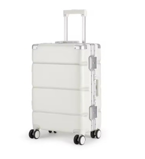 L637 Large Size Travel Wheeled Suitcases With Aluminum Frame Anti-Collision Waterproof Carry On Luggage Carrier Trolley Case For Men
