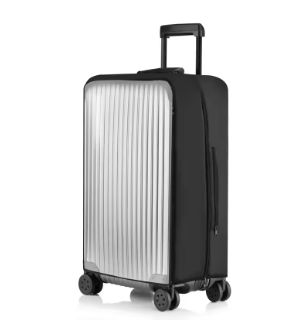 TH196 Universal Clear Cover with Zipper Luggage Covers with Elastic Cloth Dusproof Protective Covers 20"24"28"30" Travel Organizer