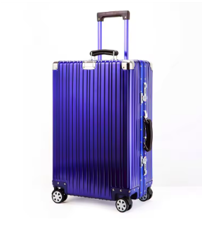 L667 All Aluminum-magnesium Alloy Travel Suitcase High Quality Rolling Luggage 20/24/26/29'' Retro Trolley Case Bag Carry-On Boarding
