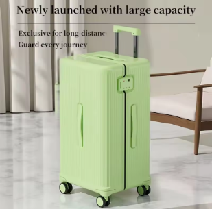 L677 Carry-On Luggage Set - Reinforced Extra-Thick PC Trolley Suitcase with Large Capacity, Lightweight, Impact-Resistant & T