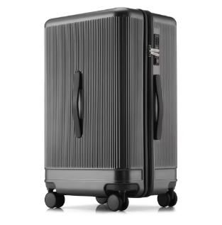 L675 KLQDZMS New Luggage 20"24"26"28 Inch PC Aluminum Frame Boarding Box Large Capacity Trolley Case with Wheels Rolling Suitcase
