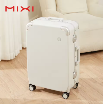 L698 Mixi 2023 NEW Carry On Luggage 20'' Travel Suitcase Rolling Luggage Aluminum Frame PC Hardside with Spinner Wheels TSA Lock 24''