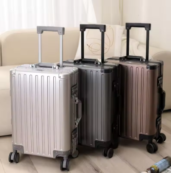 L692 2024 New Large Capacity Durable Luggage Magnalium Aluminum Alloy Men Man Women Carry-On Boarding Travel 20/24/26/28