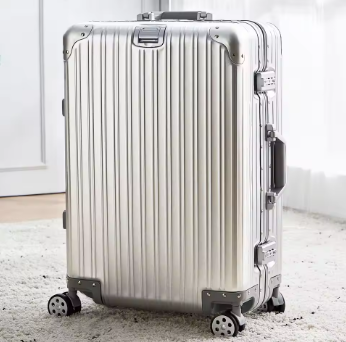 Pi1529 100% Aluminum-magnesium Alloy Travel Suitcase High Quality Rolling Luggage 20/24/26/29'' Trolley Luggage Carry-On Cabin Suitcase