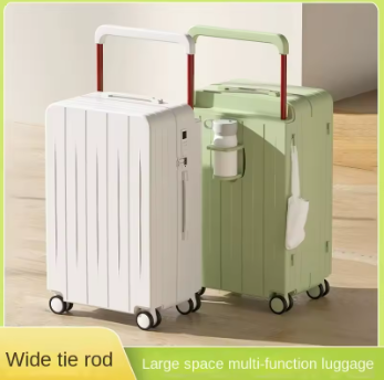 L758 26 inch Luggage Multifunctional Suitcase 2025 New Wide Trolley Password Rolling Suitcase 20 inch Boarding Box Travel Bag