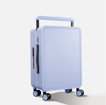 L785 Wide Handle Suitcase Luggage with USB Charging 20 Inch TSA Customs Lock Suitcase Trip Cabin Carry-on Travel Wheeled Suitcases