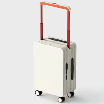 P1695 2025 Wide Handle Suitcase Carry-On Luggage 20 Inch Travel Trolley Case for Men And Women 100% PC Material Cabin Size New Design