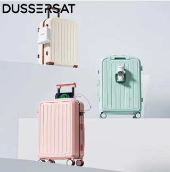 TH318 2024 New Durable Travel Suitcase Rolling Luggage 20/22/24/26/28 inch TSA Lock USB Luggage Carry-On Cabin Suitcase Luggage