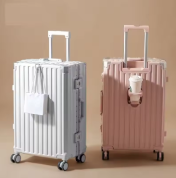 TH369 1 Piece Suitcase Multifunctional Universal Wheel Men's and Women's Suitcase Student Trolley Case Durable Large Capacity Password Box Hook